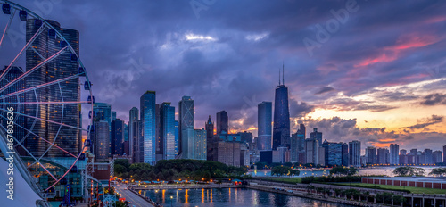 Sunset on the Lakeshore