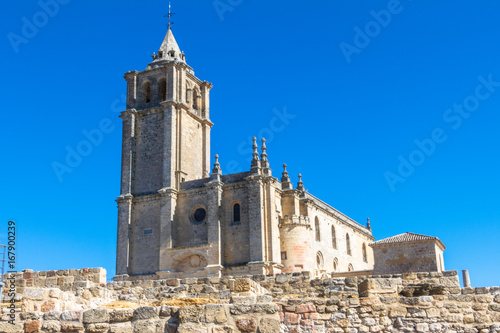 Vistas del castillo de Alcalá la Real (Jaén)