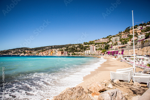 Beach Of Villefranche, Cote D'azur, French Riviera, France