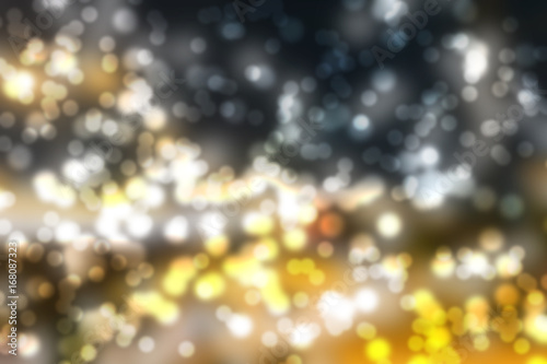 gold glitter bokeh abstract background