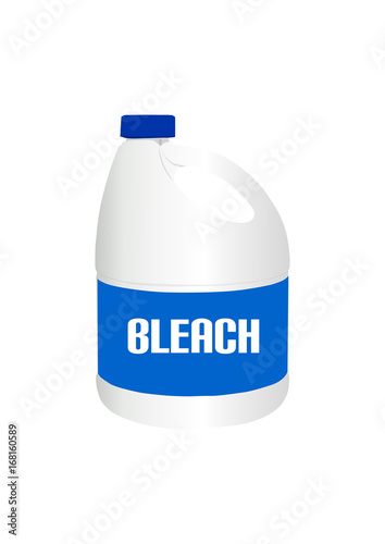 Bleach in Plastic Bottle