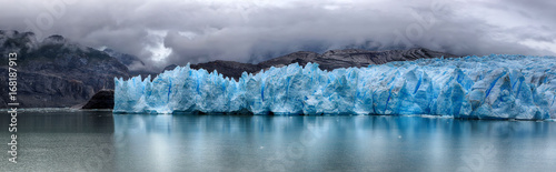 Grey Glacier at Torres del Paine NP, Patagonia, Chile - HDR panorama