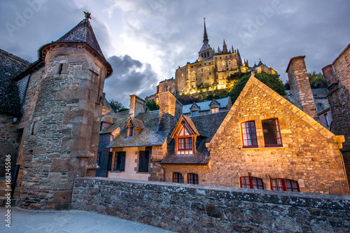 Chemin de ronde des remparts, Mont Saint Michel