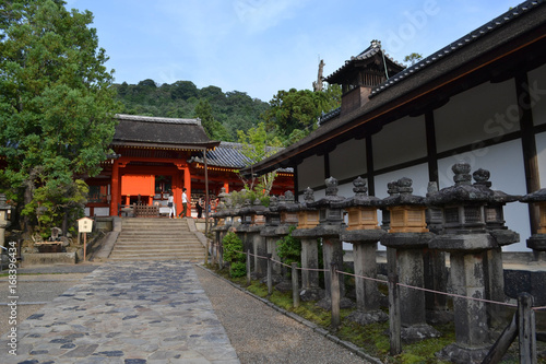 The place is called Kasuga-Taisha. A Japanese shrine in Nara, Japan. P
