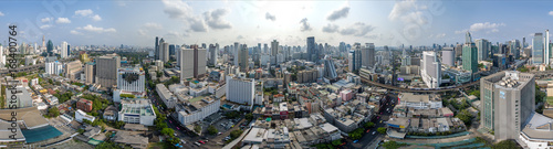 Bangkok City 360° panorama, Nana and Sukhumvit Road