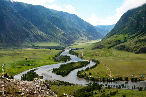 The Chulyshman River in the Altai