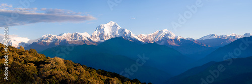 Panorama des Dhaulagiri Himal