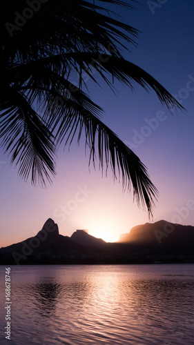 Lagoa Rio sunset