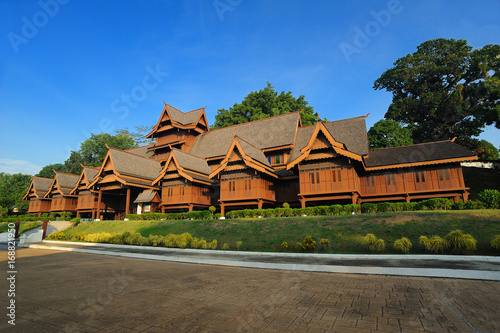 Melaka Sultanate Palace Museum, Malacca, Malaysia.