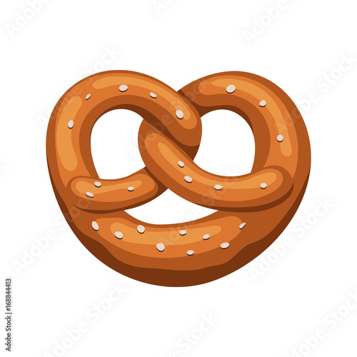 Bavarian pretzel icon