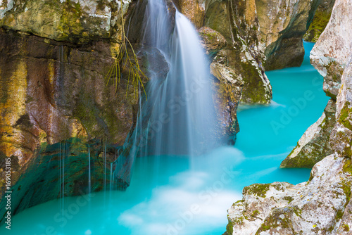 Great canyon of Soca river, Slovenia