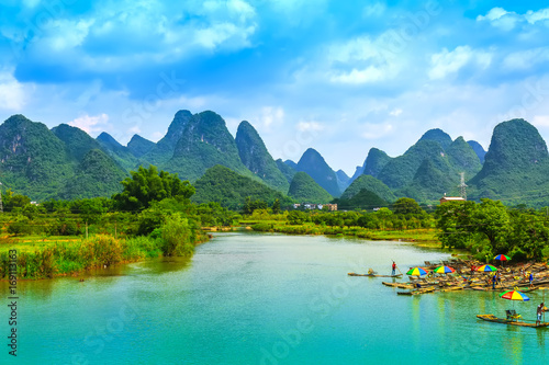 Guilin Lijiang beautiful natural scenery