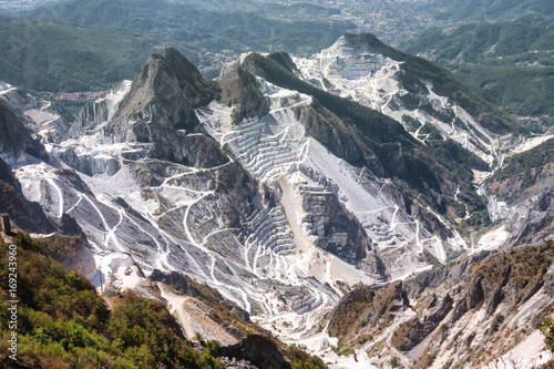 Carrara marble quarries, Tuscany, Italy