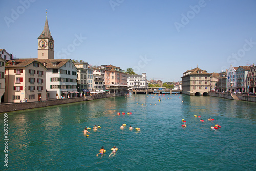 Zurich in summer