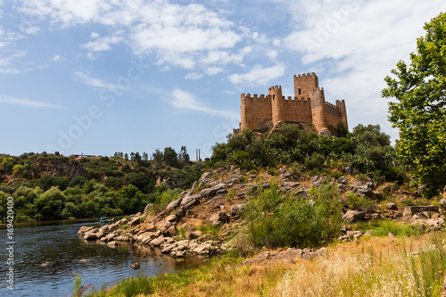 Castle of Almourol, in Almourol city, Portugal