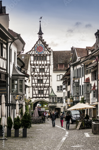 Stein am Rhein. Starówka