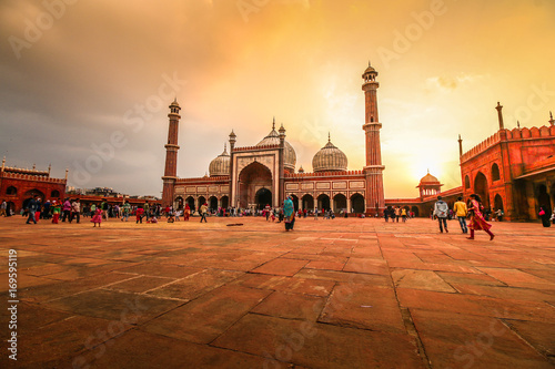 Jama Masjid, Old Delhi, India