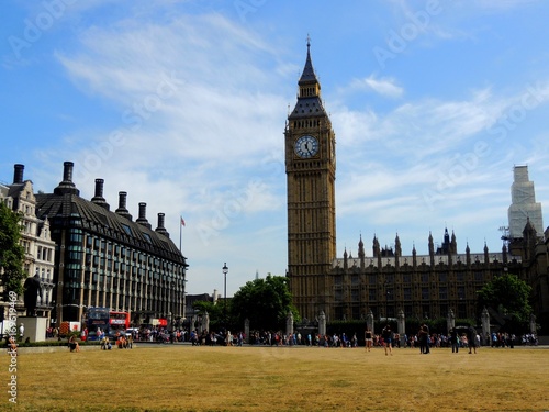 View of Big Ben and Westminster, London (England)