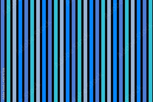 Karte mit bunten blauen Streifen