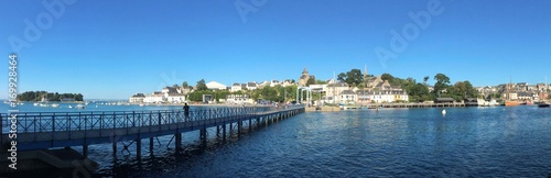 Le Port-Rhu et lîle Tristan à Douarnenez en Bretagne Finistère