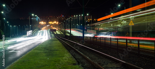 Poznań nocą