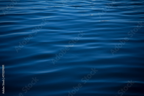 Blue color abstract background of liquid wave based on water wave
