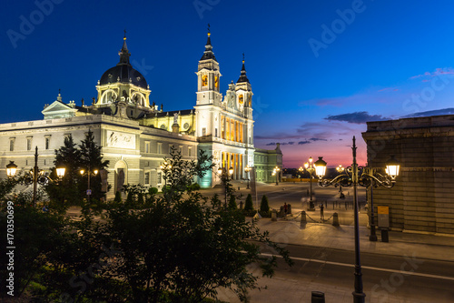 Catedral de la almudena de Madrid,Spain
