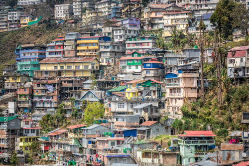 View of Daarjeeling city in west bengal ,India
