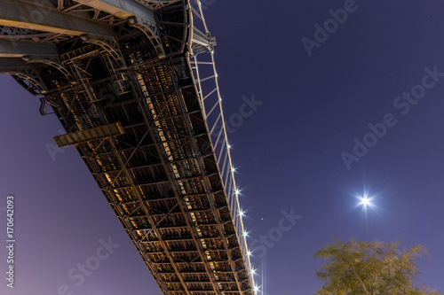 Bridge and Moon
