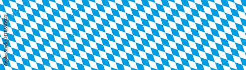Oktoberfest Banner Hintergrund - Bayern, Rauten, Muster