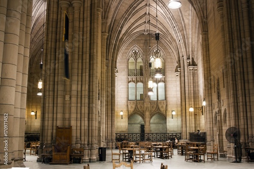 inside the Cathedral of Learning - Pittsburgh