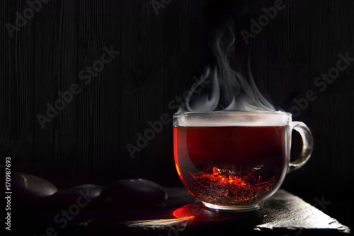 A beautiful, hot, black tea from India