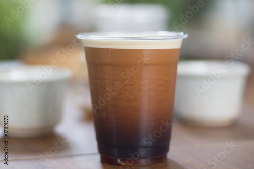 Sparkling Nitro Cold Brew Coffee ready to drink