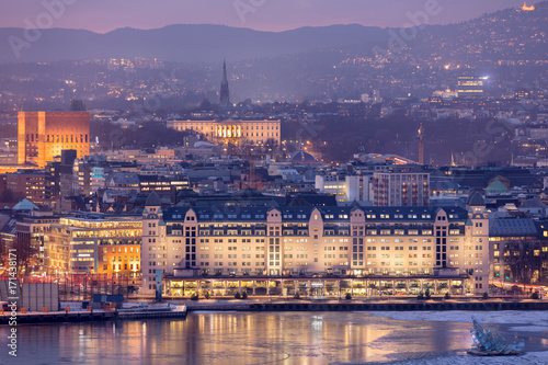 Winter view Oslo