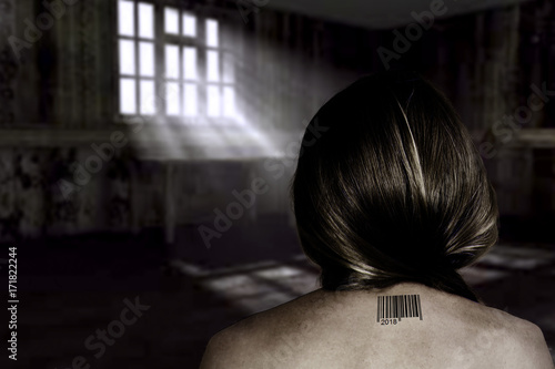 Concept of human trafficking