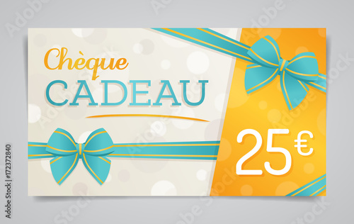 Chèque Cadeau - 25 euros