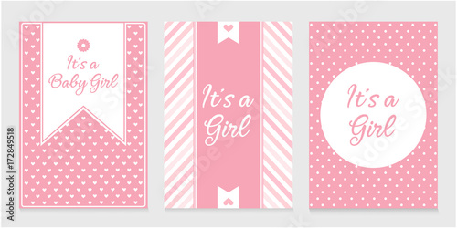 It's a girl card or background.