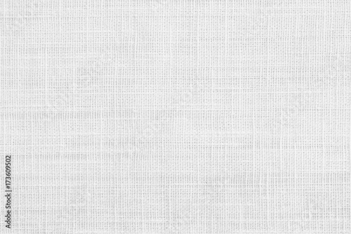 Biały jutowy worek juty płótno worek tkaniny tkane tekstura wzór tła w białym jasnoszarym kolorze