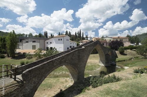 Modigliana (Italy): medieval bridge