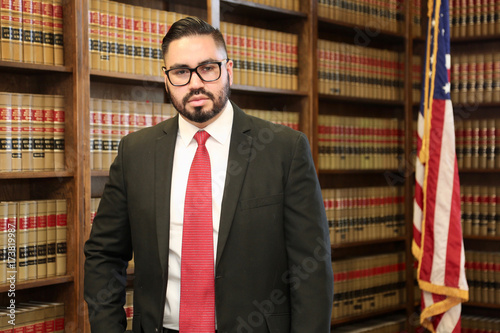 Male professional, Lawyer in Law Office