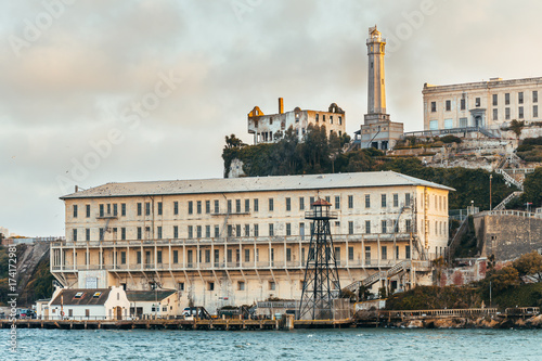 alcatraz prison view, san francisco