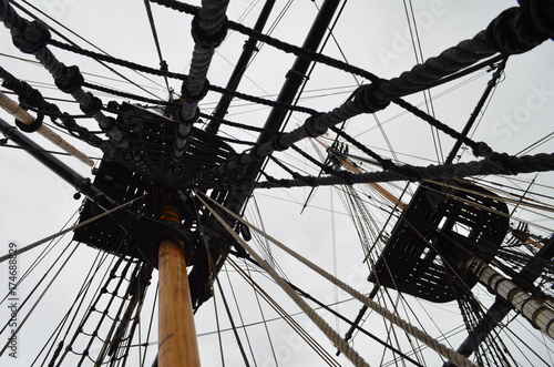 L'Hermione à Rochefort (france)