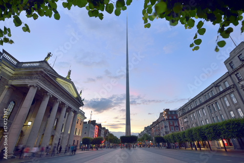 Spire famous landmark in Dublin