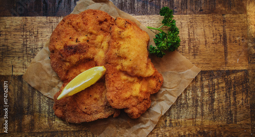 Wiener Schnitzel, vienna Schnitzel, 