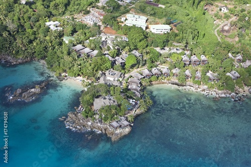 The Hilton Northolme Hotel in the bay of Beau Vallon, Mahe Island, Seychelles, Indian Ocean, Africa