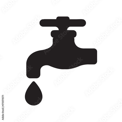 waterworks / faucet / water tap icon 