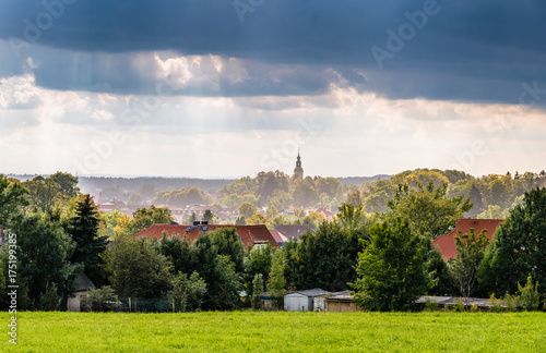 Herbstwetter auf dem Land