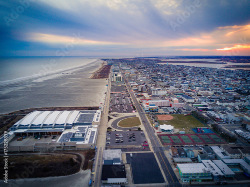 Aerial of Wildwood NJ