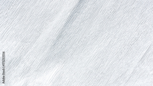 White crepe paper for a background.