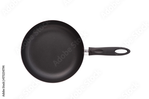 Frying pan isolated on white background